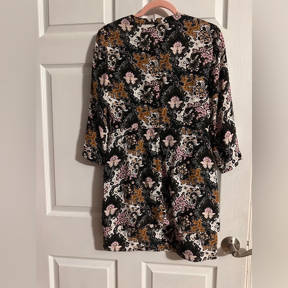 A.L.C. Multicolored Printed Silk Dress US 6 - Picture 5 of 6